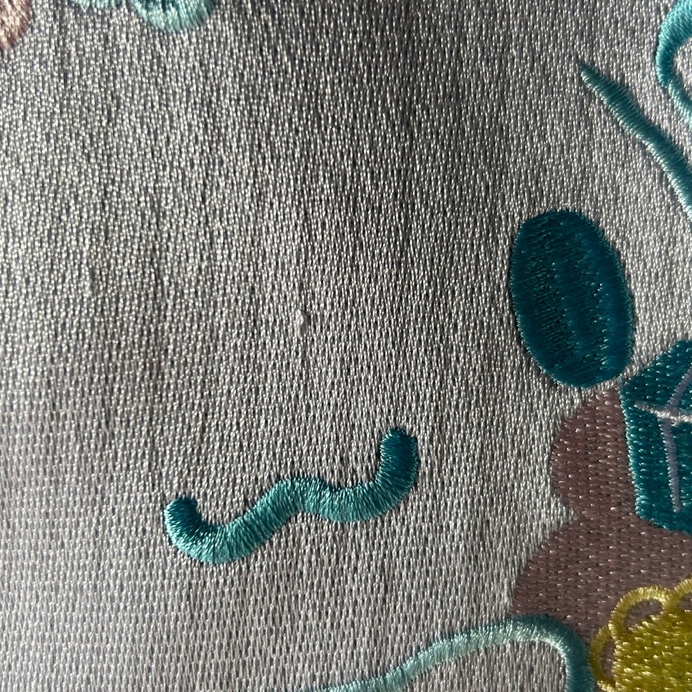Sanrio Japan LA Cinnamoroll Floral Embroidered Cardigan Women Medium - Picture 10 of 11